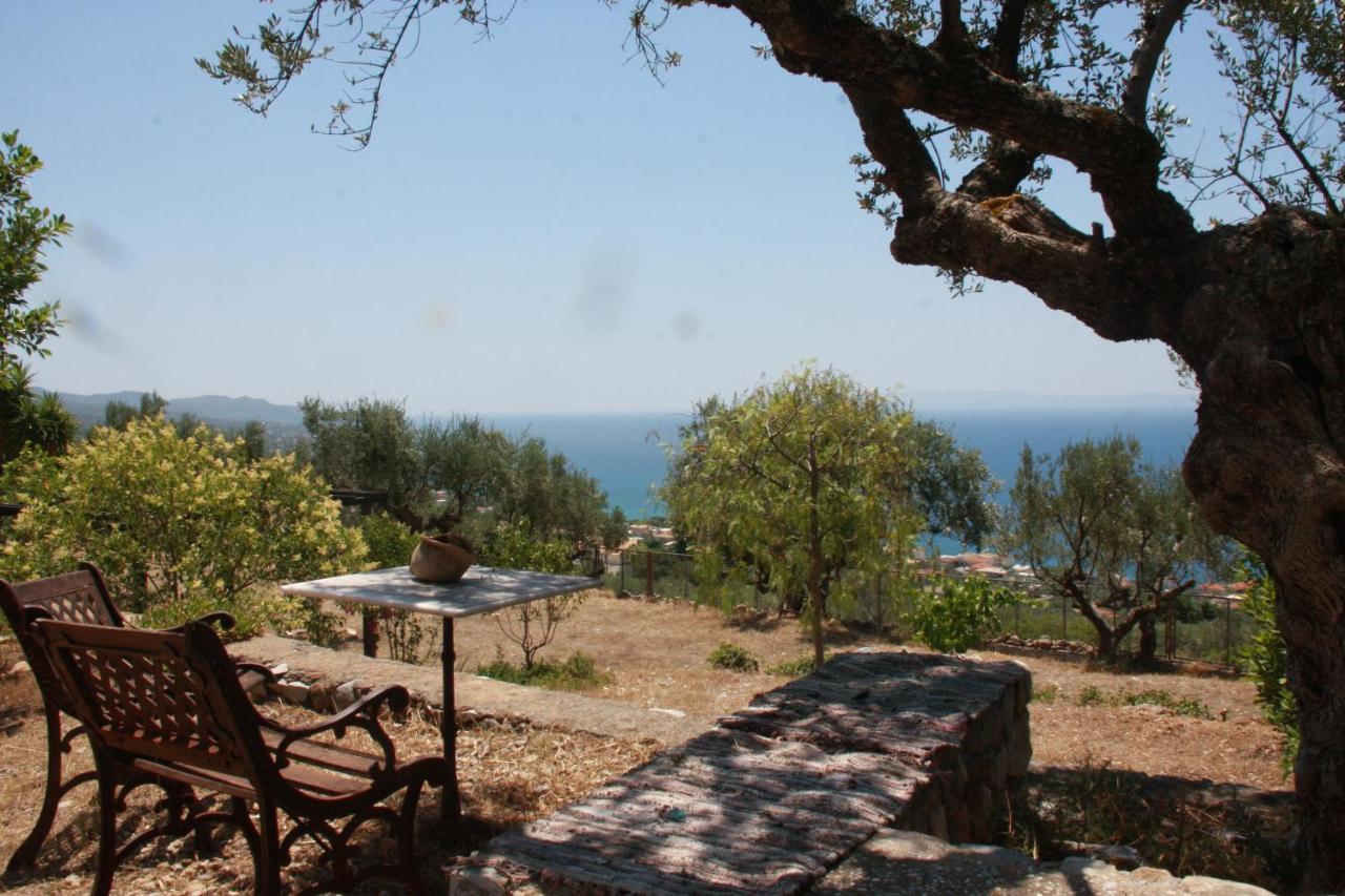 Sea And Mountain View Villa Kalamata Exterior foto