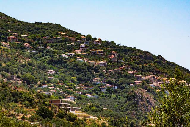 Sea And Mountain View Villa Kalamata Exterior foto