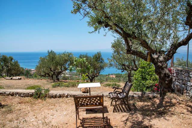 Sea And Mountain View Villa Kalamata Exterior foto